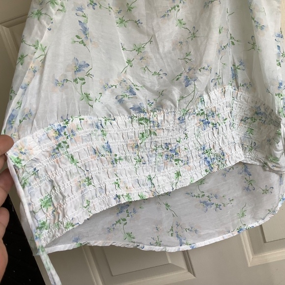 Polo Jeans Co. Ralph Lauren Silk Blend Floral Print Camisole Top SZ L - Picture 10 of 13